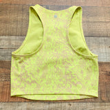 Sweaty Betty Neon Snakeskin Print Workout Tank- Size M