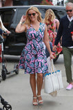 Draper James Hyacinth Pink Floral Love Circle Dress- Size 6