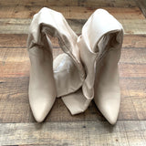 Mi.Im Light Cream Knee High Heel Boots- Size 9