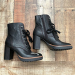 Naturalizer Limited Edition Black Leather VOTE Heel Boots - Size 7 (SOLD OUT ONLINE)