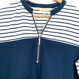 Lauren James Navy Striped Dress NWT- Size M