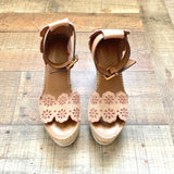 See By Chloe Suede Flower Patterned Espadrilles- Size ~7 (See Notes)