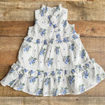 Janie and Jack White Floral Dress- Size 2T