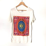 Germinate White Graphic Tee- Size S