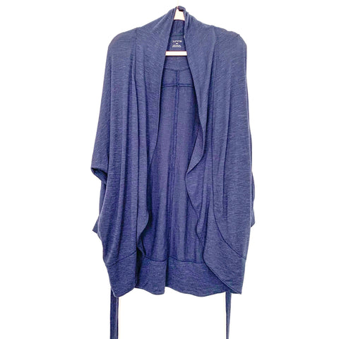 Yummie Navy Blue Belted Cardigan - Size M