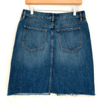 LOFT Knee Length Denim Skirt- Size 6