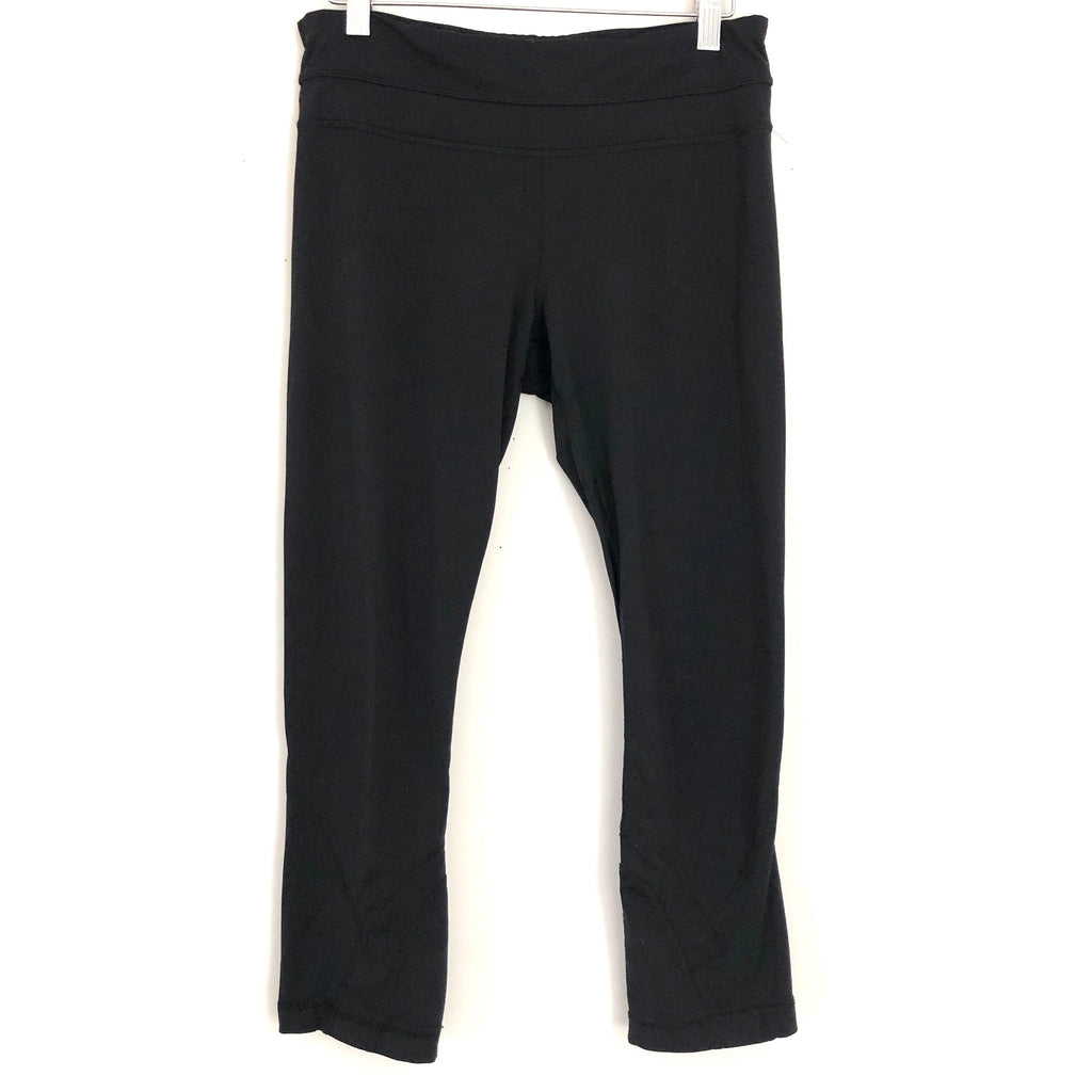 Lululemon Black Crop Pants - Size 6 – The Saved Collection