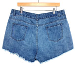 No Brand Distressed Jean Shorts- Size XL
