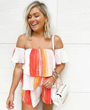 Buddy Love Striped Flowy Lined Shorts- Size S (sold out online)