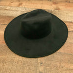 Scoop Black Wide Brim Hat NWT