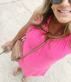 Lilly Pulitzer Hot Pink Tank Dress- Size XL