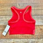 Sweaty Betty Red Power Frame Workout Vest NWT- Size S (we have matching leggings)