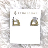 Kendra Scott Renzo Hoop Earrings in Gold Metal