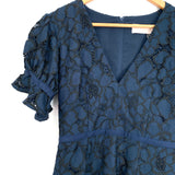 Keepsake Navy & Black Lace Dress NWT- Size S