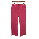 KUT from the Kloth Pink Kelsey High Rise Ankle Flare Jeans NWT- Size 4 (Inseam 24.5”)