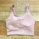 Balance Collection Mauve Shimmer Sports Bra- Size ~M (see notes)