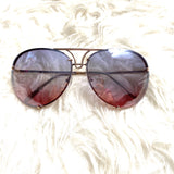 No Brand Faint Colorful Lens Sunglasses