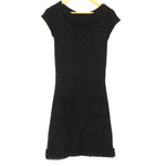 Viola Wool Blend Sweater PomPom Dress- Size XS