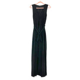 Vici Black Surplice Front Snap Maxi with Front Slits- Size M (sold out online)