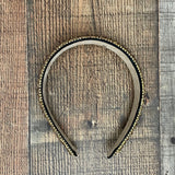 No Brand Gold Gem Headband (see notes)