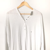 Aerie “Real Soft” White Long Sleeve Top NWT- Size XS