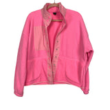 Wild Fable Bright Pink Sherpa Jacket- Size S