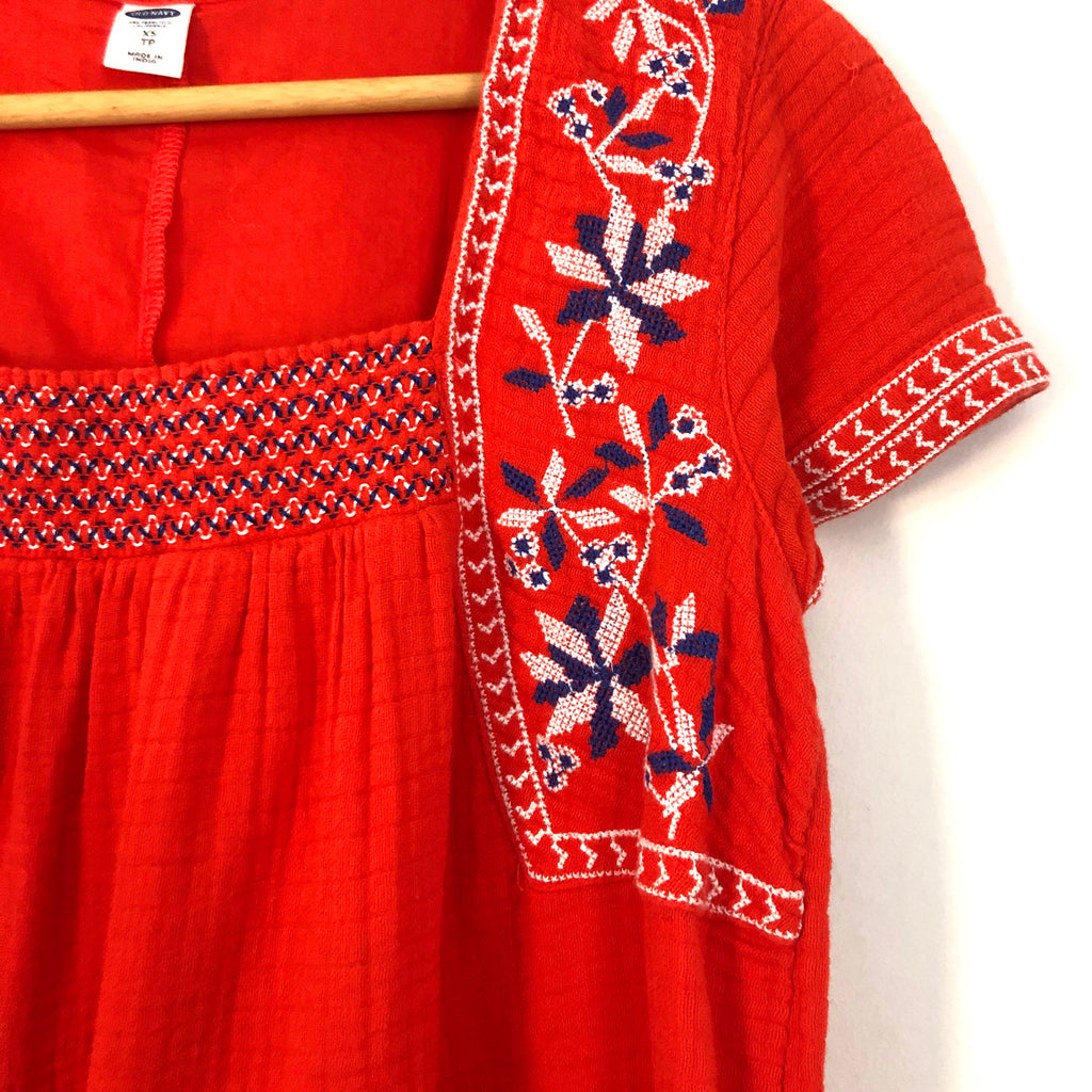 Old Navy Embroidered Dress- Size XS – The Saved Collection
