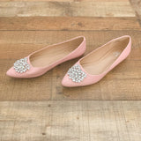 Journee Collection Blush Renzo Flat- Size 10 (See Notes)