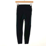 Colorfulkoala Black Side Pocket Leggings- Size S (Inseam 23”)