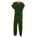 Pink Lily Olive Surplice Front Jumpsuit- Size M (sold out online)