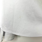 Sarin Mathews White Fit & Flare Off the Shoulder Hi/Low Cocktail Skater Dress NWT- Size M (see notes)