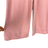 The Drop Zephyr Pink Bernadette Pull-On Loose-fit Cropped Sweater Pant- Size XL (Inseam 24"- We Have Matching Top!)