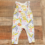 Cat & Jack Baby Floral Ruffle Jumpsuit- Size 6-9M