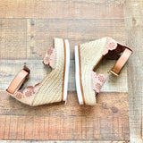 See By Chloe Suede Flower Patterned Espadrilles- Size ~7 (See Notes)