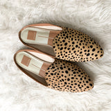 Dolce Vita Pointed Leopard Fur Mules- Size ~8.5 (see notes)