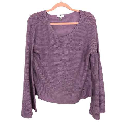 BP Purple Bell Sleeve Sweater- Size XS