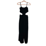 Aerie Black Side and Back Cutout B-Neck Jumpsuit- Size M