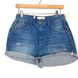 One Teaspoon Bandits High Waist Classic Denim Shorts NWT- Size 26