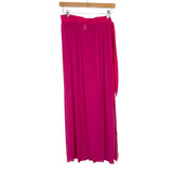 No Brand Sheer Pink Midi Skirt/Cover Up/Sarong- Size M