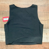 Spanx Black/Silver Reflective Crop Top NWT- Size S (We Have Matching Bottom)