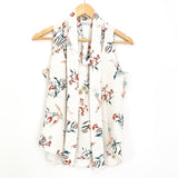 H&M Floral Neck Tie Top- Size ~XS