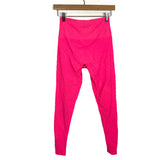 Onzie Hot Pink Bottom Vent Leggings- Size S/M (Inseam 23.5”)