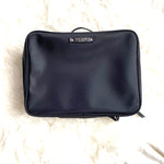 Kate Spade Black Trifold Cosmetic Case (like new!)