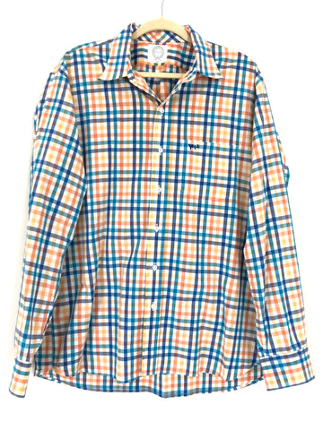 Coastal Cotton Clothing Button Down Shirt- Size L