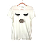 Zutter White Face Tee- Size S