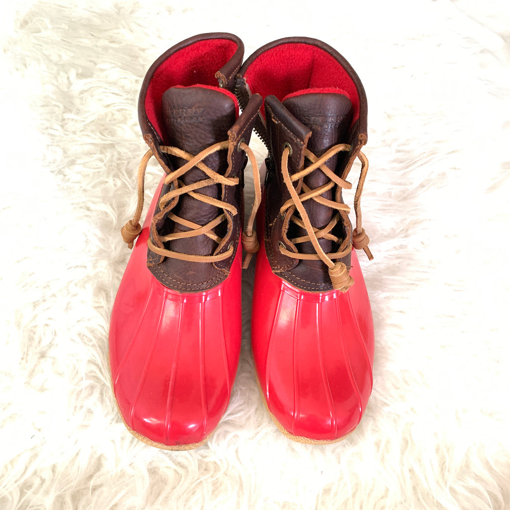 sperry duck boots 7.5