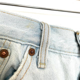 Levi's Light Wash Distressed Jean Shorts- Size 26 (see notes)