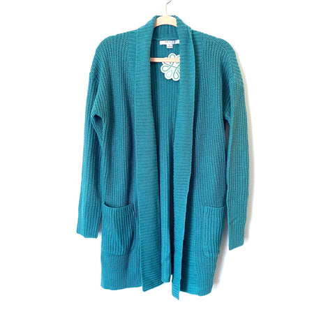Favlux Turquoise Front Pocket Cardigan NWT- Size S