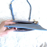Moda Luxe Blue Studded Handbag (see notes)