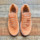 APL Neon Orange Lace Up Slip On Sneakers- Size 7.5 (GREAT CONDITION)